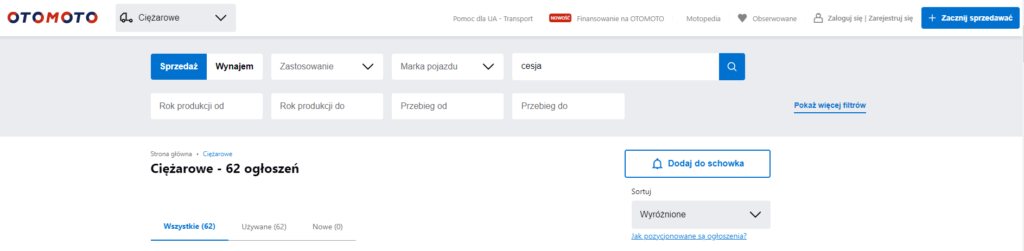 Cesje aut ciężarowych Cesje aut ciężarowych - leasing bez tajemnic