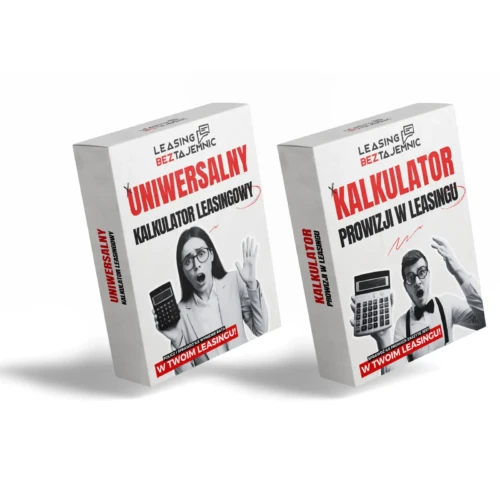 zestaw kalkulatorów leasingowych Leasing bez tajemnic