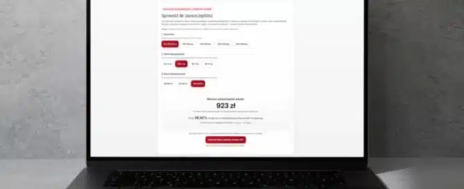 Kalkulator online oszczędność GAP