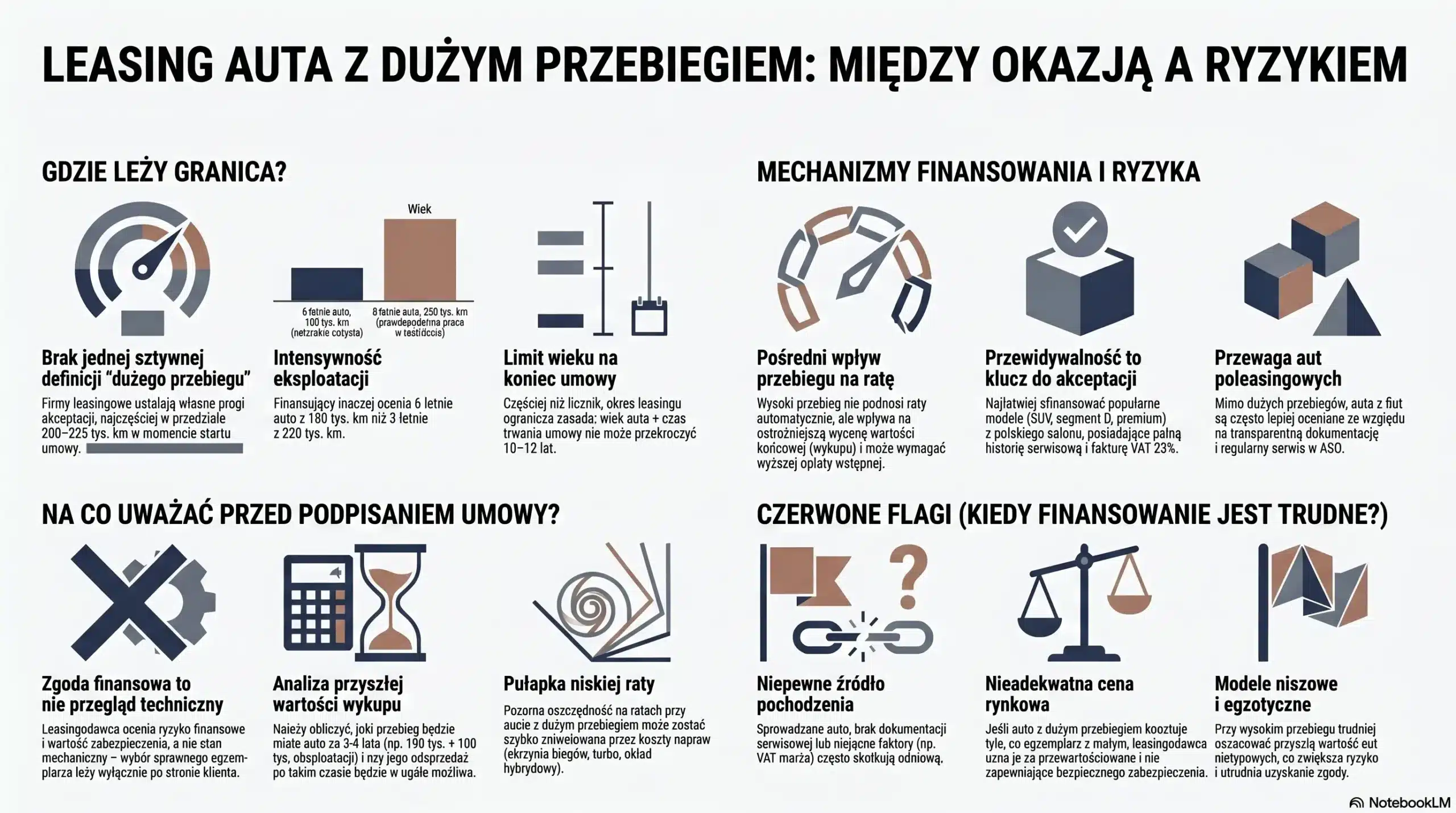 leasing samochodu z dużym przebiegiem