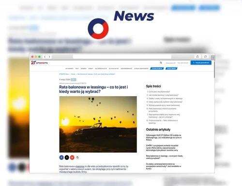 Rata balonowa w leasingu