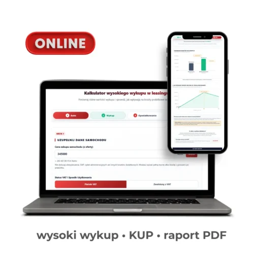 Kalkulator podwójnego limitu kosztów w leasingu - dostęp online