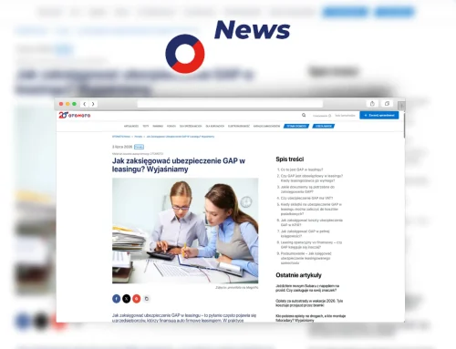 Jak zaksięgować ubezpieczenie GAP w leasingu?