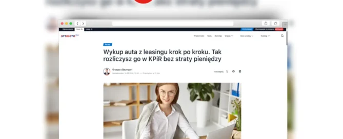 Wykup auta z leasingu