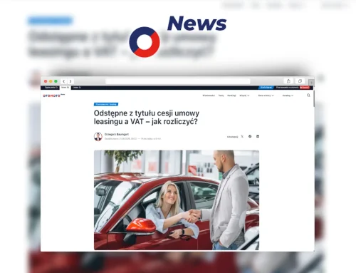 Odstępne z tytułu cesji umowy leasingu a VAT