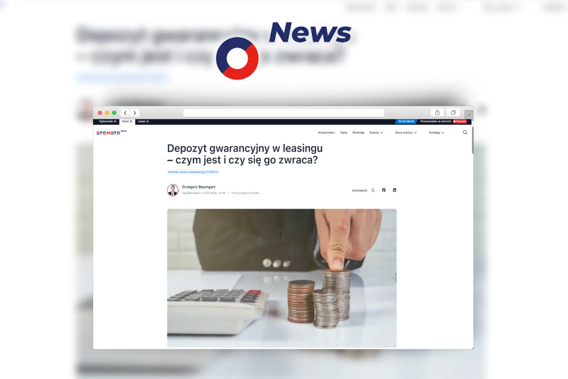 depozyt gwarancyjny w leasingu
