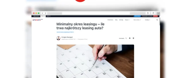 Minimalny okres leasingu