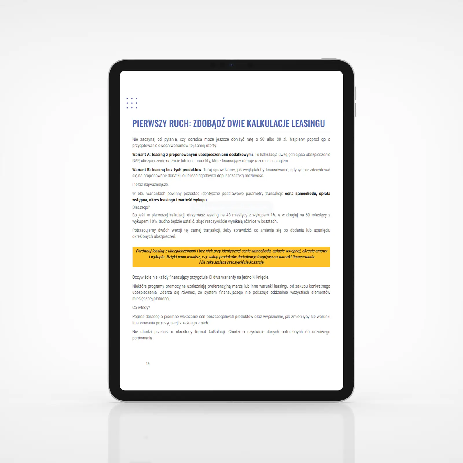audytor polis leasingowych ebook